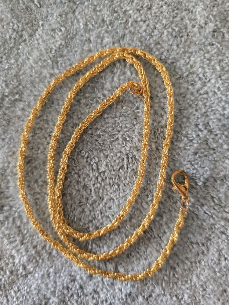 Rope Necklace 22 Inch 14ct