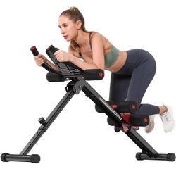 New FLYBIRD Ab Workout Equipment, Adjustable Ab Machine Full Body Workout for Home Gym, Strength Training Exercise Equipment for Body Shaping