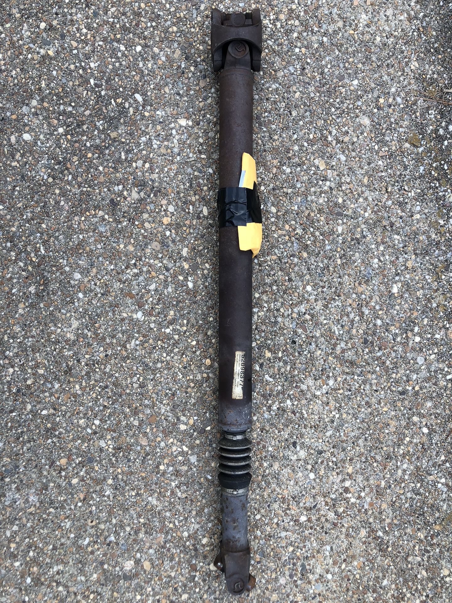 1997 Jeep Wrangler front drive shaft