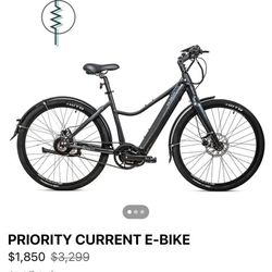 Priority Current E-bike 19" Frame