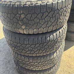 SET OF GOODYEAR 275/55/20 