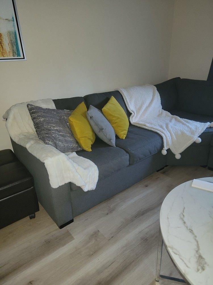 Couch L Grey