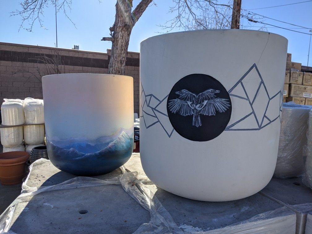 12/12/20 - Plants and Pots Never Take a Snow Day - Pottery & Succulents Still for Sale