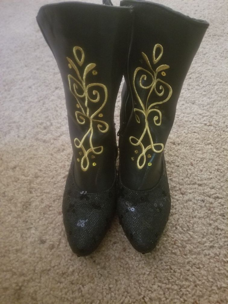 FROZEN ANNA COSTUME WITH BOOTS