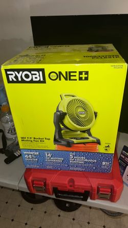 18v 7.5” Misting Fan Kit