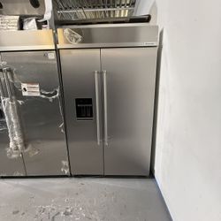 🔥 UNBEATABLE DEAL! NEW KITCHENAID 48" BUILT-IN FRIDGE 🔥 Price: $6,999 Description: Upgrade to luxury for a fraction of the cost! 🚨 We are selling a