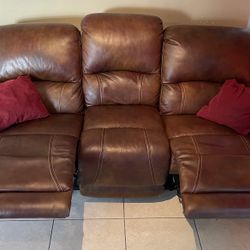Dual Recliner Couch
