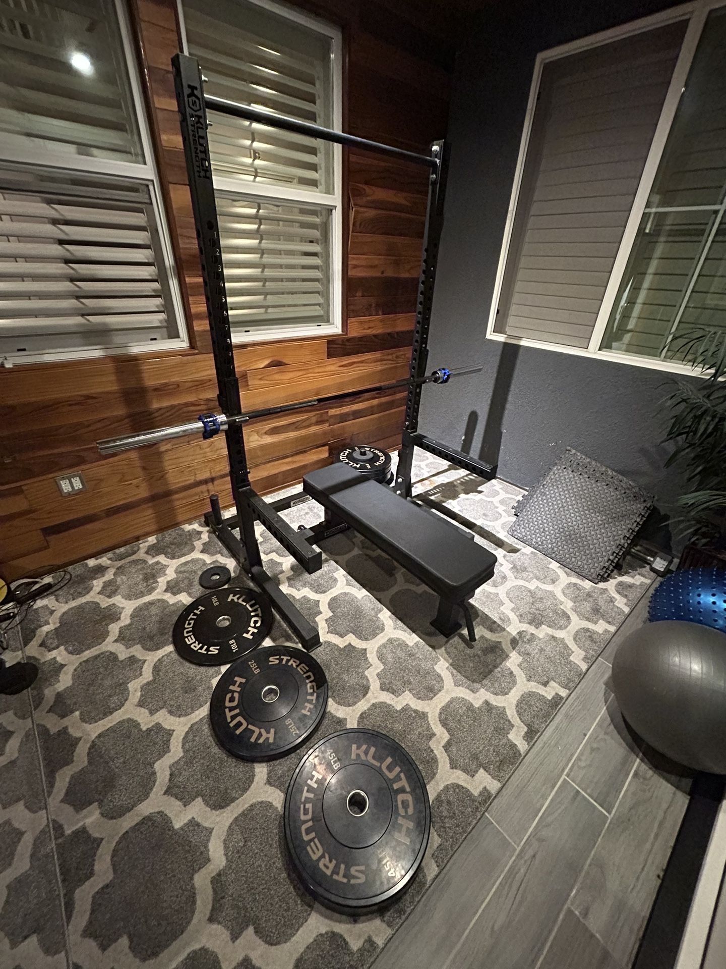KLUTCH STRENGTH SQUAT RACK SET