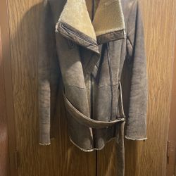 Sheep Skin Woman Coat