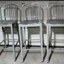 Tall Metal Chair Barstool Barstools