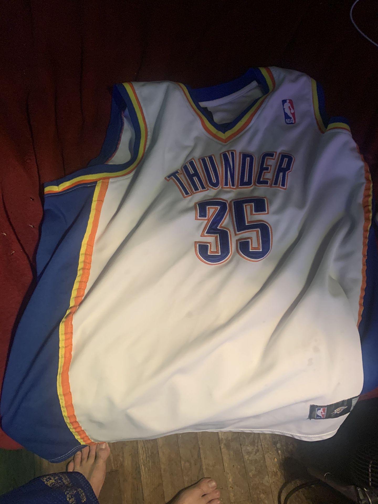 Thunder jersey