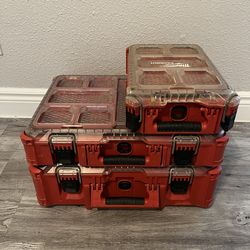 Milwaukee pack out box’s 3