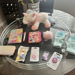 Little Girls 11- Piece Unicorn Fun & Accessories Set 