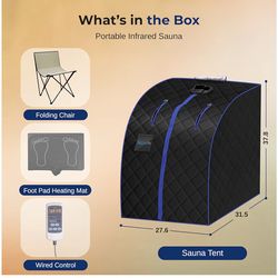 Portable Infrared Sauna Tent (Like New) – Paid $200+