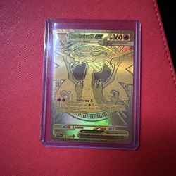 Mega Charizard Gold