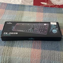 New In Box Fiodio Gaming Keyboard Fk-2028