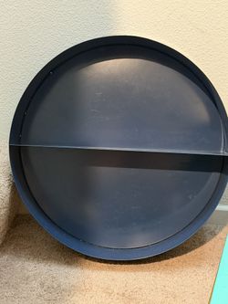 New Metal Round Shelf Navy - From Target