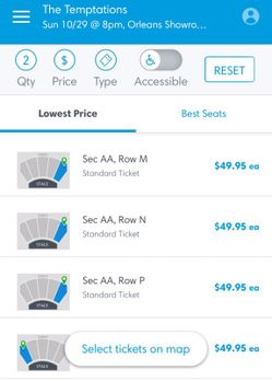 The Temptations Concert Tickets