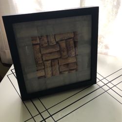 Framed Wine Corks