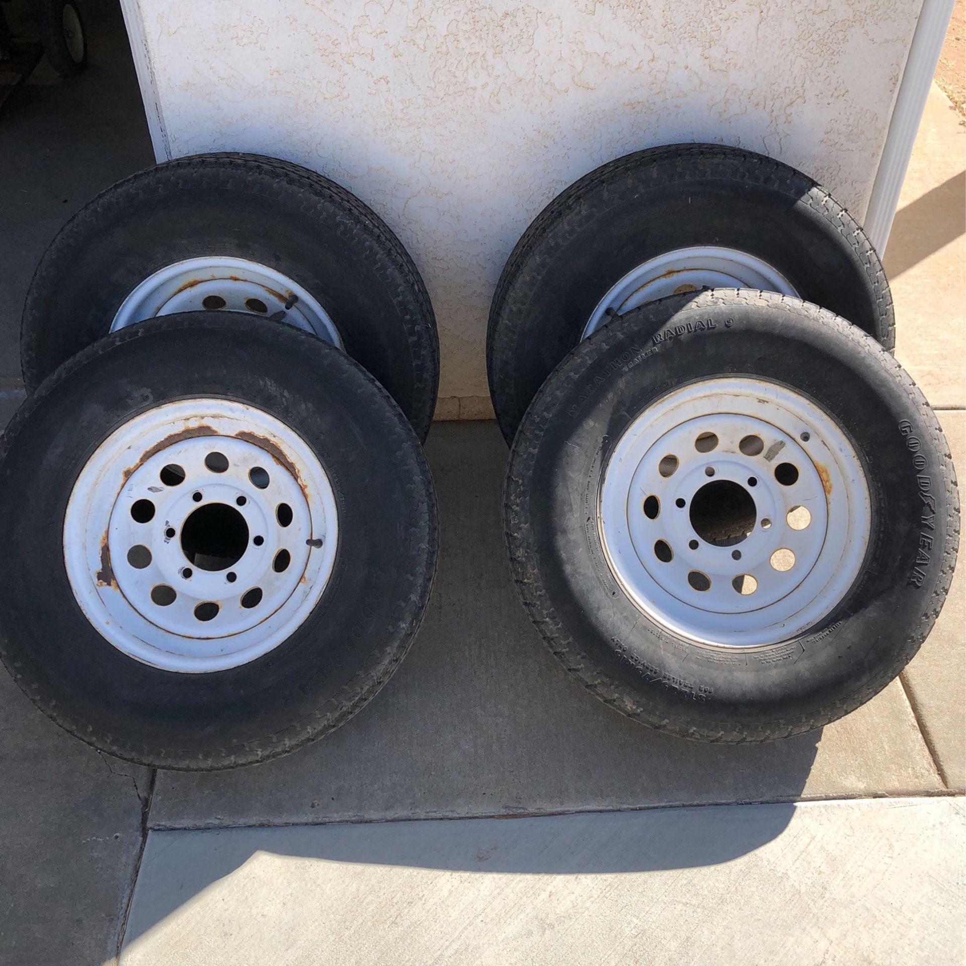 15x6 Trailer Rims And Tires