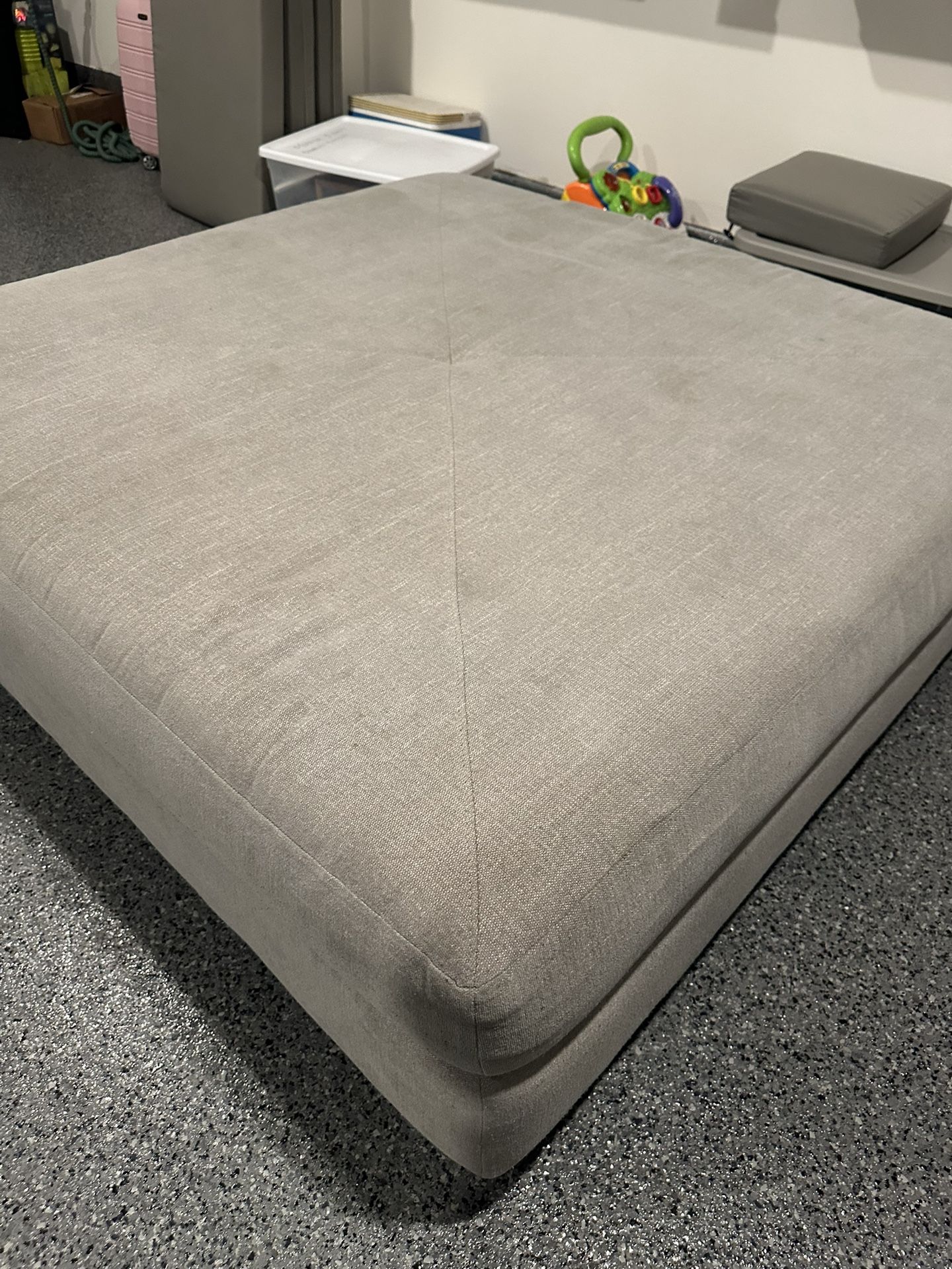 Ottoman And Baby Bassinet