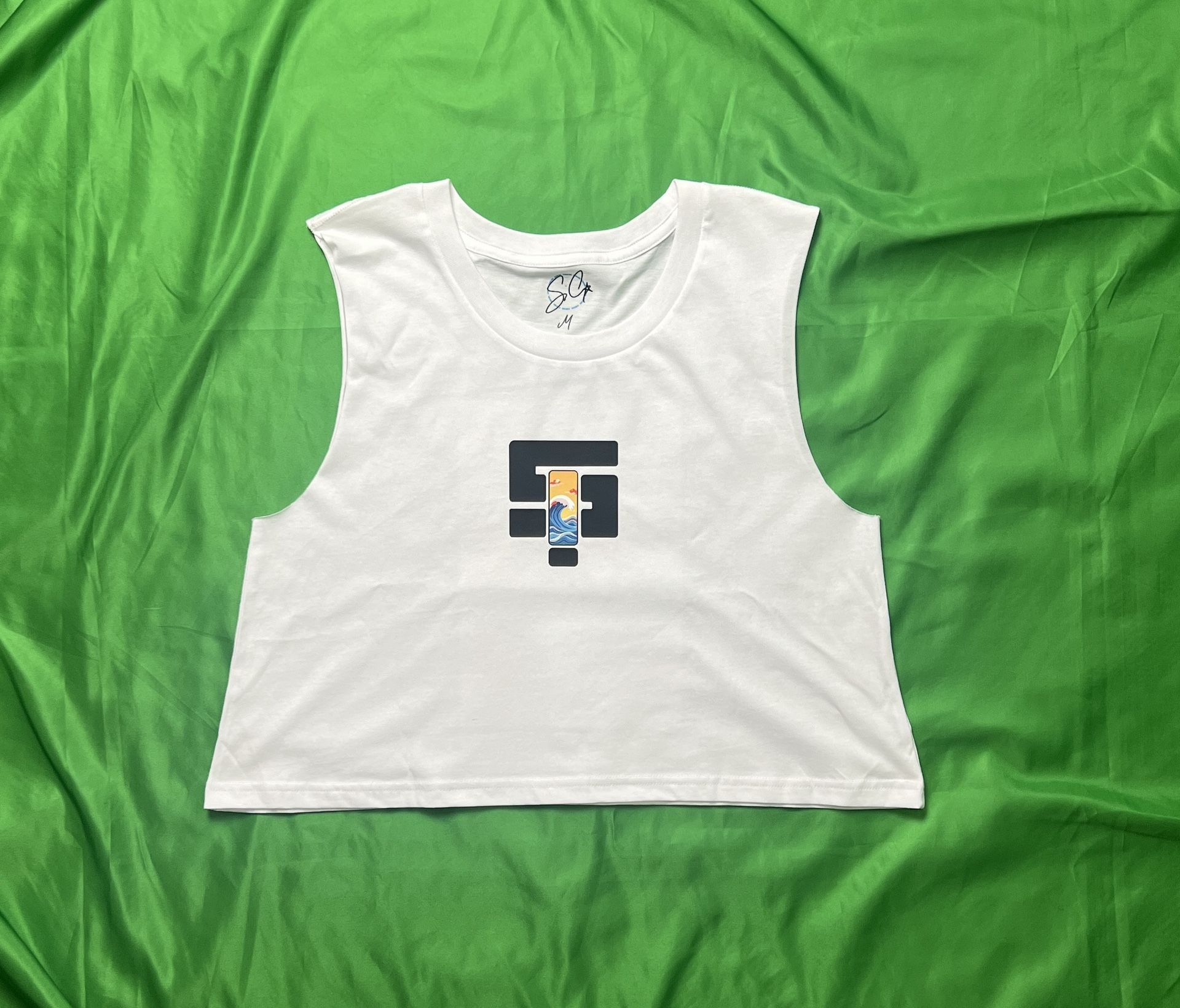 Wo’s Sleeveless Crop Top