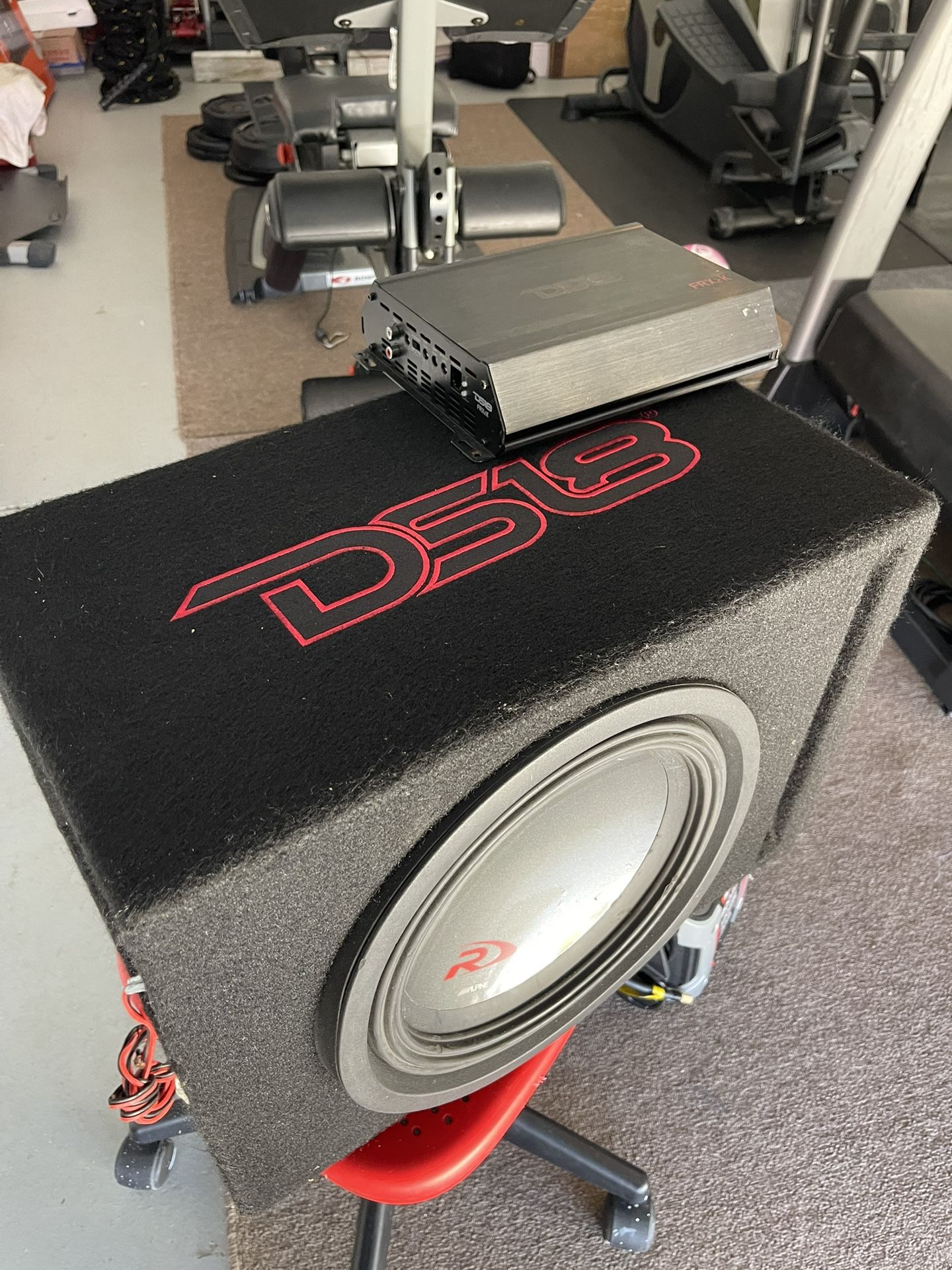 SUB AMP DS18. 3500 Watts. 12”