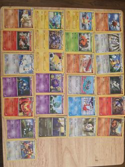 Pokemon cards set (2012)  25  cards