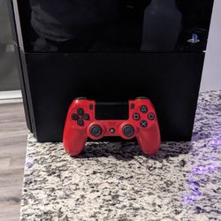 PS4 And Controller 