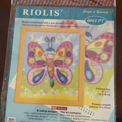 Riolis bead embroidery kit