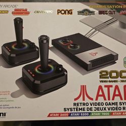 Atari Retro Video Game System, Atari 2600/5200/7800/Arcade
