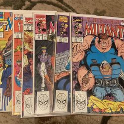 Marvel Comics The New Mutants 1990 88-92,94