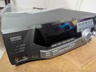 Videoke karaoke machine with mic and book