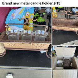 Metal Brand New Candle Holder 