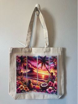 Natural Canvas Tote