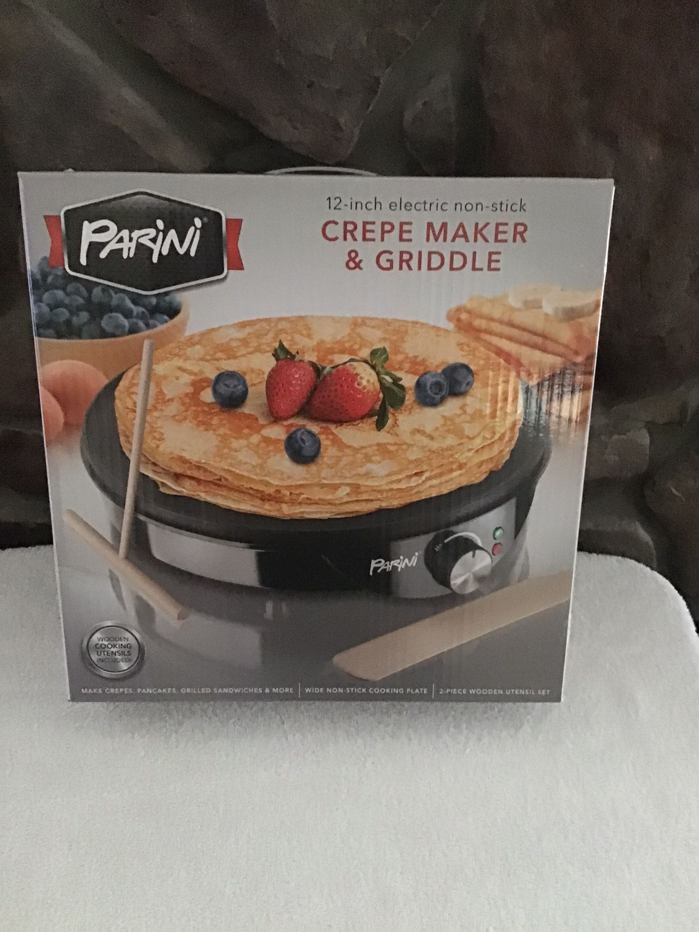 New Parini 12” Crepe Maker & Griddle