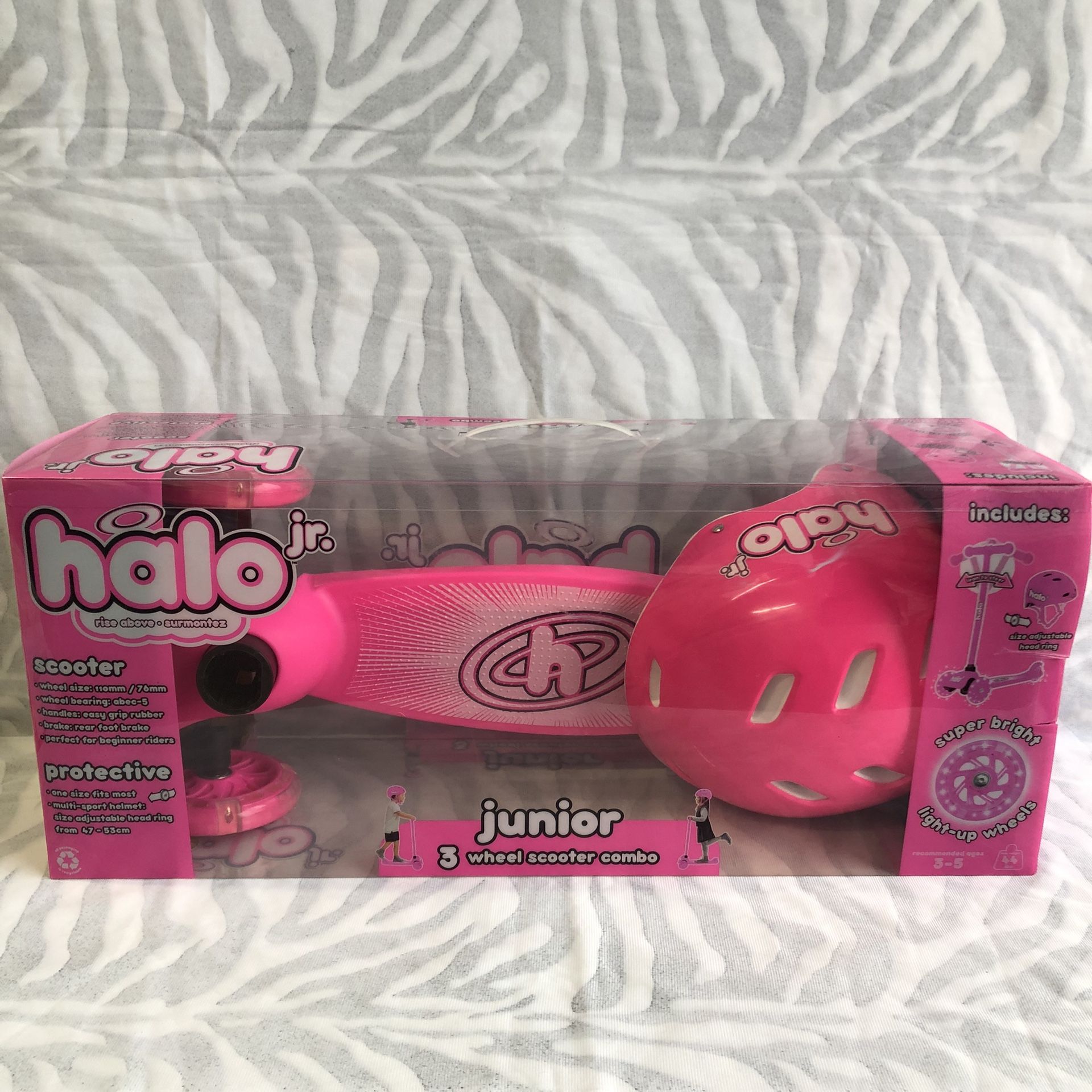 Pink Scooter Set