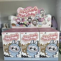 Exciting Macaroons Labubu