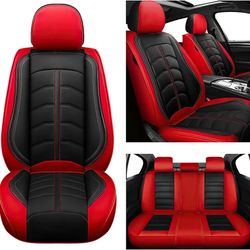 Car seat Cover for Honda Civic 2000-2024, Premium Nappa Leather 5-Seat Sport Cover, Waterproof, Durable, Airbag Compatible With Protectors 