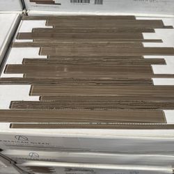 Backsplash Cappuccino Glass $2 Each