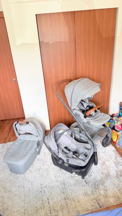 Nuna Stroller MIXX and Car Seat, Bassinet