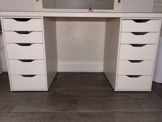 IKEA White  Desk Drawer with Vanity