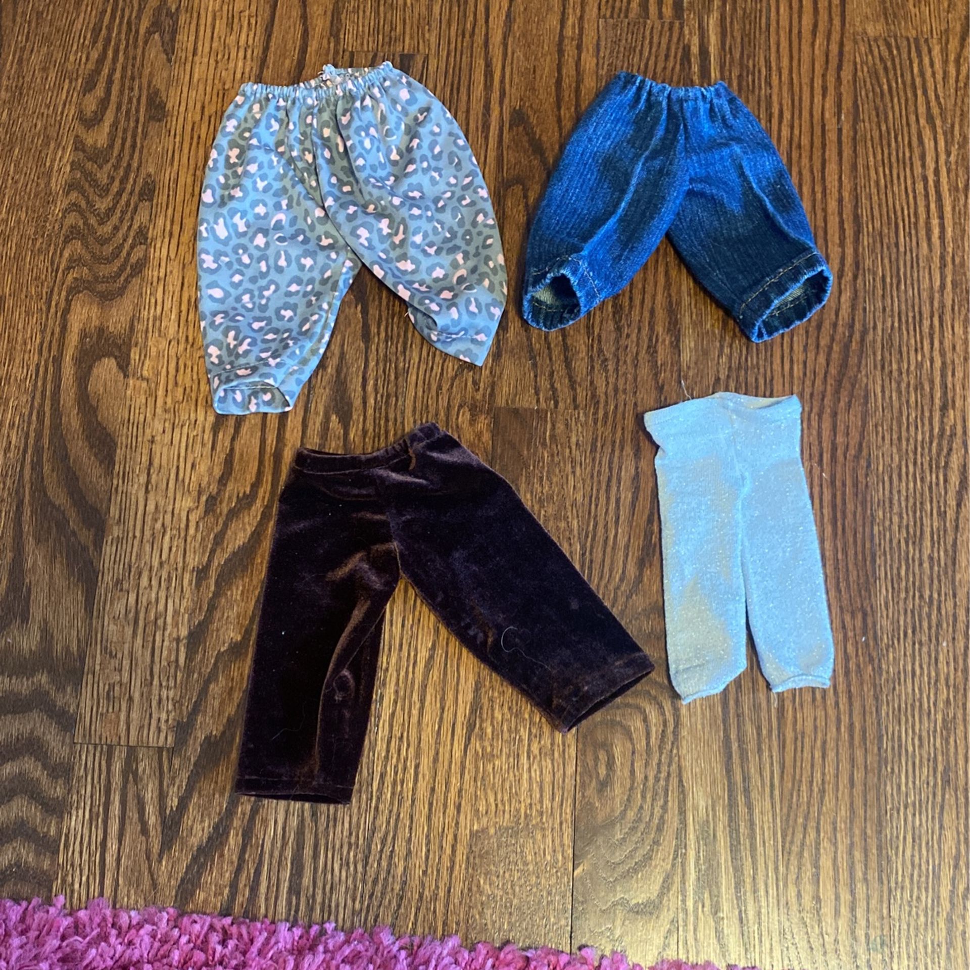 American girl doll pants and tights