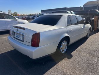 Cadillac DeVille White 4-Door Sedan