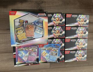 Pokemon Prismatic Surprise Box Poster Collection & Sticker Collection