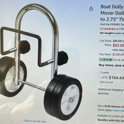 Boat Dolly for Fishing Boat