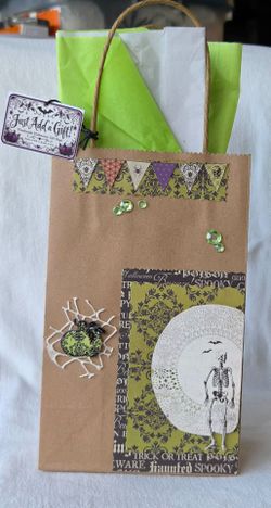 Handmade Halloween Gift Bag