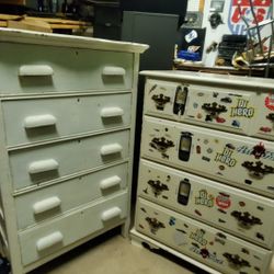 Old School Solid Wood Dressers $75 Or Best OFFER