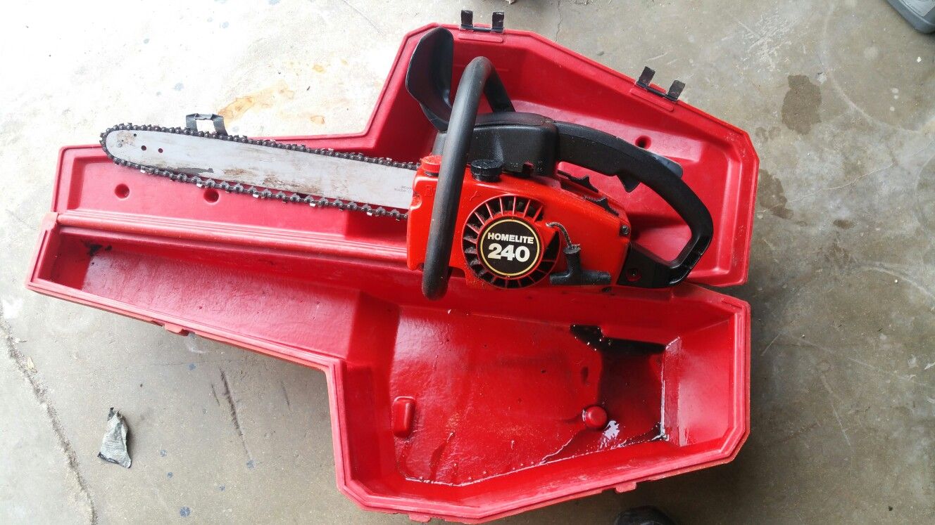 Homelite 240 chainsaw