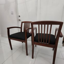 Wood Chair with Cushion
